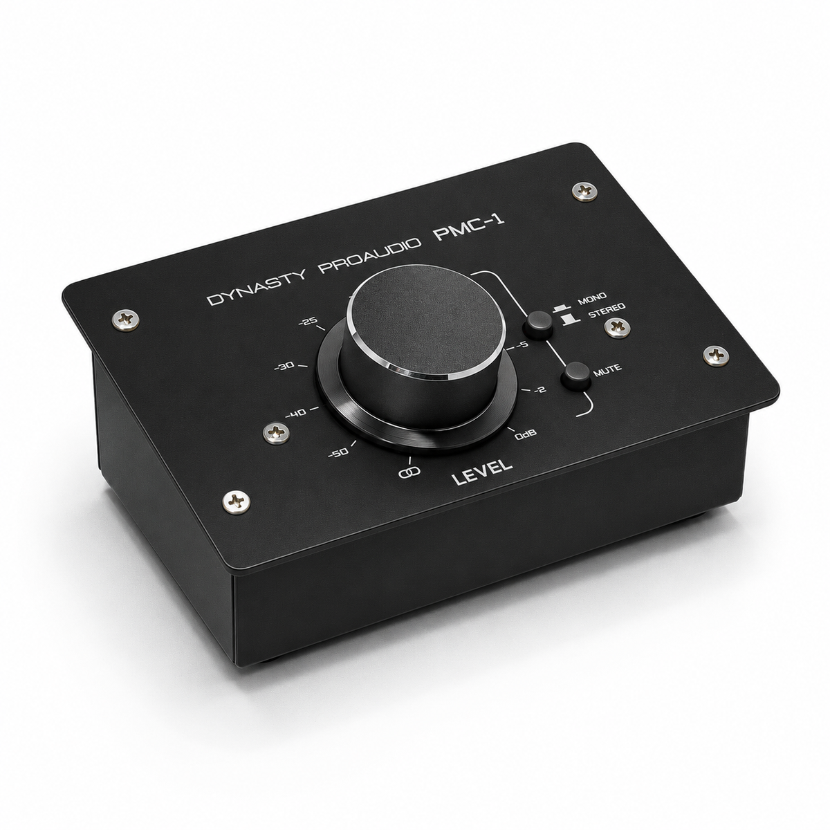 PMC-1 Premium Passive Stereo Monitor Volume Controller -BLACK