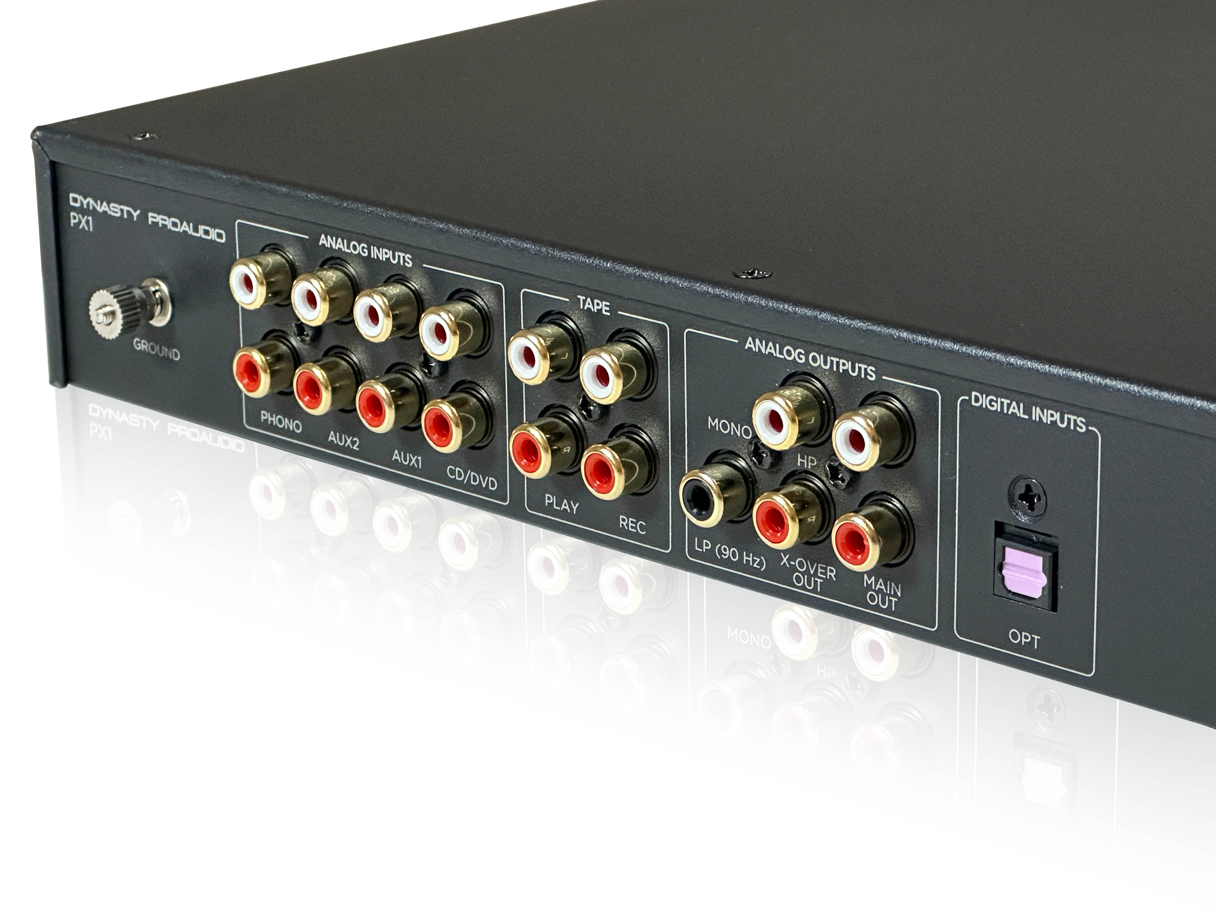 Dynasty ProAudio PX1 High Definition Multi-Source Home Audio Stereo Preamplifier