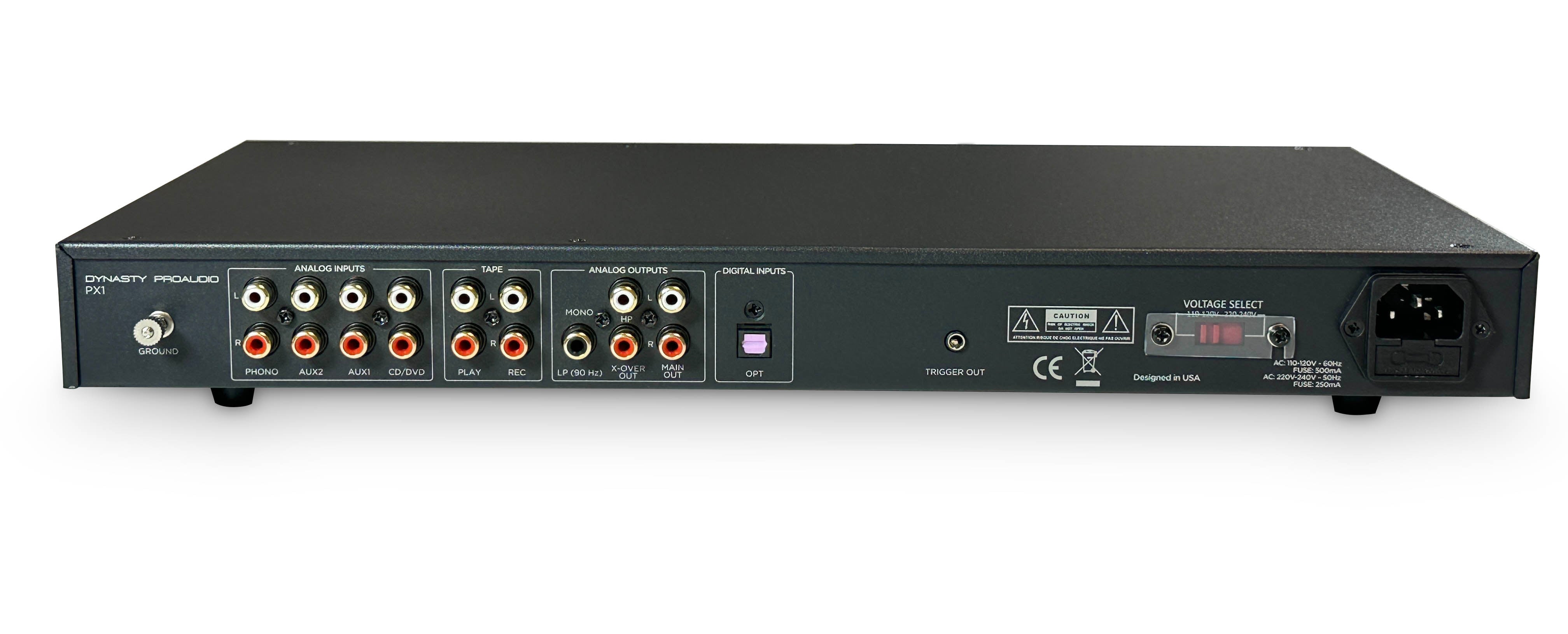 Dynasty ProAudio PX1 High Definition Multi-Source Home Audio Stereo Preamplifier