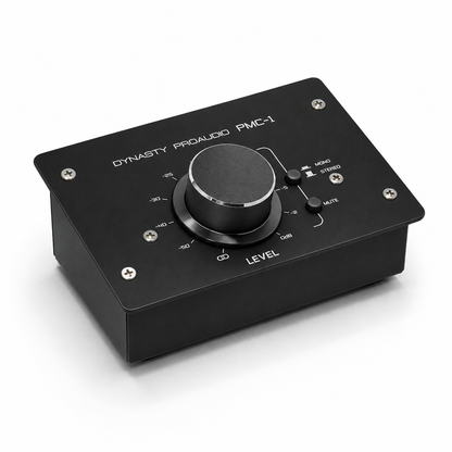 PMC-1 Premium Passive Stereo Monitor Volume Controller -BLACK