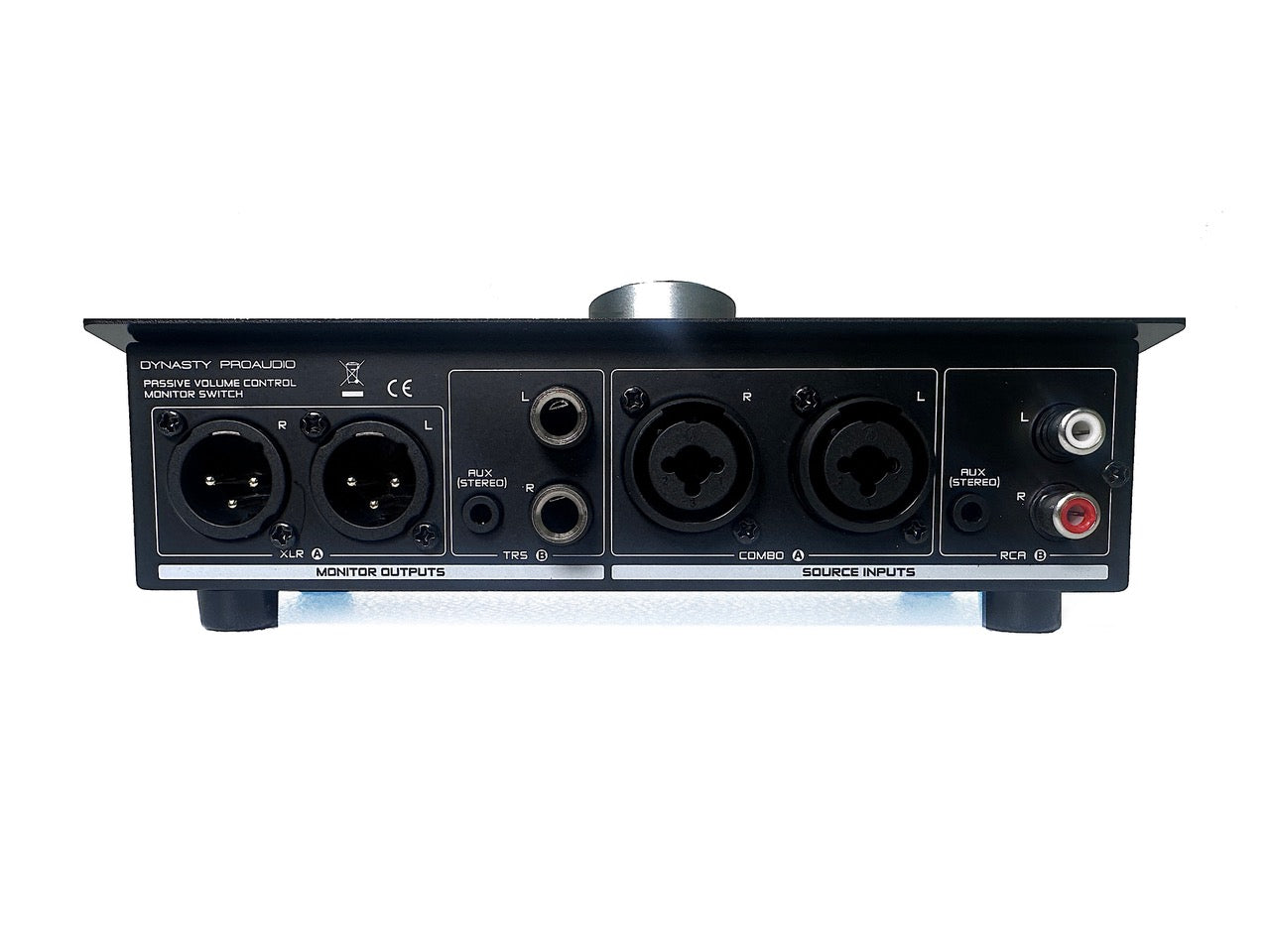 PMC-2  Premium Passive 2 x 2 Studio Monitor Volume Controller-Black